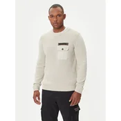 Aeronautica Militare Pulover 252MA1573UL00539 Bež Regular Fit