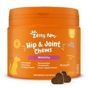 Zesty Paws Hip & Joint Chews priboljški s puranom - Varčno pakiranje: 2 x 90 žvečilnih tablet