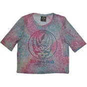 Grateful Dead Majica Concentric Skulls Ladies Light Blue M