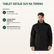 Tekton Pro Radna jakna Granit, Tamnosiva