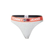 Tommy Hilfiger Underwear Tanga gacice, siva / crvena / bijela / crna