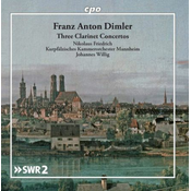 DIMLER:THREE CLARINET CONCERTOS