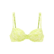 VENICE BEACH Bikini zgornji del limeta/bela