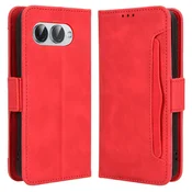 GS Ovitek za T-Phone 3 5G z režo za kartico, rdeč