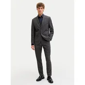 Jack & Jones Obleka Franco 12183530 Siva Super Slim Fit