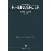RHEINBERGER:SECHS STUCKE OP.150 VIOLIN & PIANO