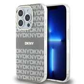 DKNY Etui DKNY IML Mono & Stripe MagSafe za iPhone 15 Pro Max - bež