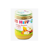 HiPP BIO vocna kašica jabuka s mangom i bananom, 6+ mj., 190 g