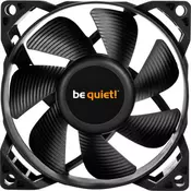 Be Quiet! pure wings 2 80mm PWM, 1900rpm, noise level 19.2 dB, 4-pin PWM connector, airflow (26.3 cfm / 44.45 m3/h) ( BL037 )