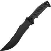 Outdoorovski nož UV - 41091 - ČRNa/Siva/Tip3 KP41091