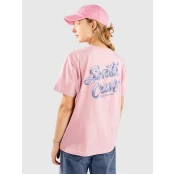 Santa Cruz Ribbon Script Dot T-Shirt universal pink