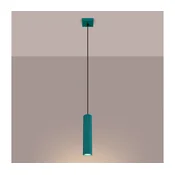 Brilagi - LED luster na sajli CRESTO 1xGU10/10W/230V tirkizna