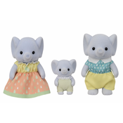 Sylvanian Families Trojček slonje družine (oče/mati/dojenček), (21336953)