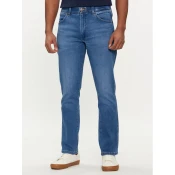 Wrangler Jeans hlače Larston 112350841 Modra Slim Fit