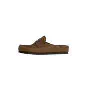 BIRKENSTOCK Nizki natikači Naples rjava/temno rjava