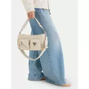 Ročna torba Guess Jeans CWBEO-GUESS-B-007-09 Écru