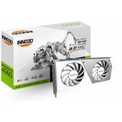 Grafička kartica Inno3D GeForce RTX 4060 Twin X2 OC WHITE - 8GB GDDR6 1x HDMI 3x DP