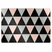 Decormat Podloga za zaščito tal Geometric triangles 140x100 cm 2 cm