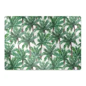 Decormat Zaščitna podloga za stol Tropske palme 120x90 cm 15 cm