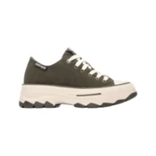 Refresh za ženske. 17307903-KAKI Trenerji 173079 green (40), 3 do 5 cm, Čipke, Priložnostno, Zelena