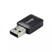 Brezžična mrežna kartica INTER-TECH DMG-07 AC-650, USB, BT