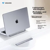 Vokamo Postolje za laptop, Sivo