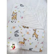 Bubamara037 Pokrivac za bebe Bambi, Beli