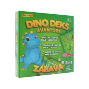 Deki Co društvene igre Avanture s dinosaurima na palubi, Šarene
