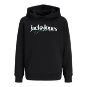 Jack & Jones Junior Majica JJTom modra/žad/črna/bela