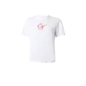 Calvin Klein Jeans Majica živo rdeča/bela