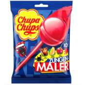 Chupa Chups barvne lizike Zungen-Maler vrečka 120g