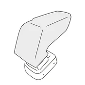 Armrest Fiat Sedici 2005-2014 (adapter only)