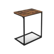 Songmics Stranska miza 55x35x66 cm rjava