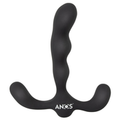 Anos Flexible Prostate Stimulator with 3 Motors Black