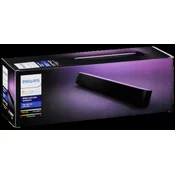 Philips -Dodatna LED RGB prigušiva stona lampa Hue PLAY LED/6W/230V crna