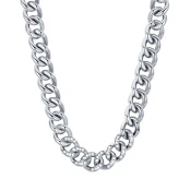 Luca Barra Ogrlica Chain, Srebrne boje