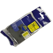 Fenix TZ-661 RUMEN trak - ČRN izpis ( TZ661), 36mm trak, dolžine 8m, laminated - obstojen v ekstremnih pogojih
