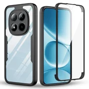 Hibridni Full body ovitek Techsuit ColorVerse 360 za Xiaomi Redmi Note 15 Pro 4G - black