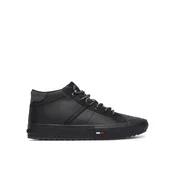 Tommy Hilfiger Superge Harlem Street Cleat Winter FM0FM05954 Črna