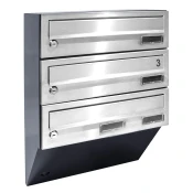 M37N U modularni nabiralnik RAL 6 nabiralnikov Označbe - identifikatorji RAL 9006 + nerez