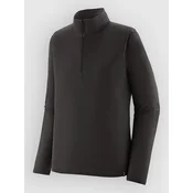 Patagonia Cap LW Zip Neck Base Layer Top black