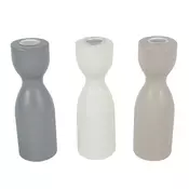 Ljubki dom Lesen svečnik TORNE 18 cm - več barv
