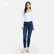 Lee Scarlett High Zip Kavbojke