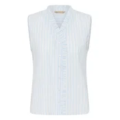 CULTURE Bluza CUJilana dimno modra/bela