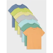 Sinsay - Pamucne majice 7 kom - mint zelena