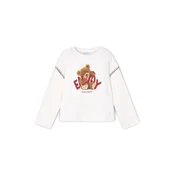 Mayoral Bluza 4012 Écru Regular Fit