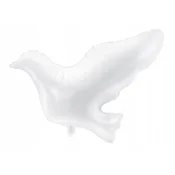 Folija balon Dove, bel, 77x66cm, 1 kos.