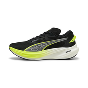 Mens Puma Deviate NITRO?c 3 Running Shoes, Black, Size 47, Shoes
