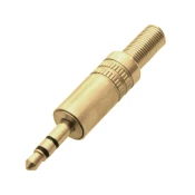 Konektor Jack 3,5 ST ZLATO