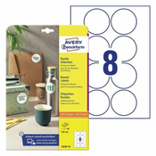 Avery Zweckform 6228-10 okrogle etikete, premer 69 mm